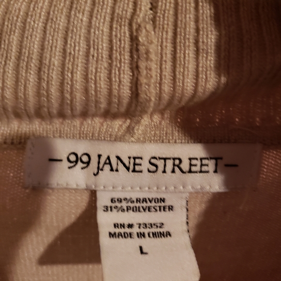 Women's 3/4" length sleeve open front cardigan - Picture 4 of 4